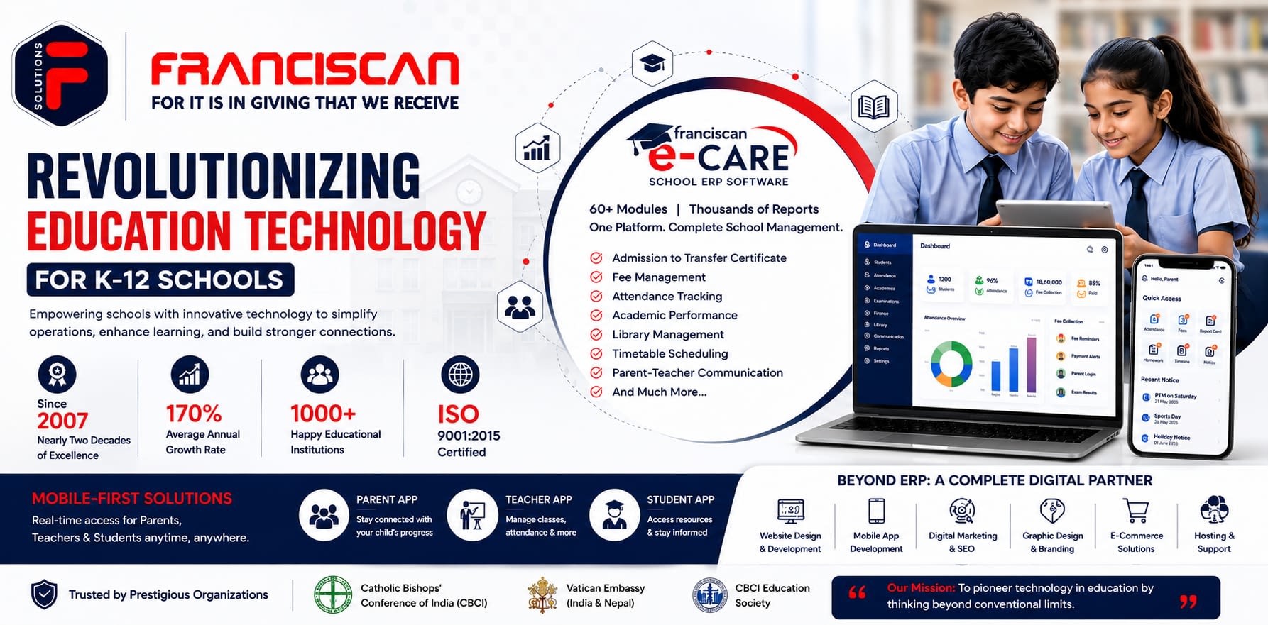 Franciscan Solutions: Revolutionizing Education Technology for K-12 Schools